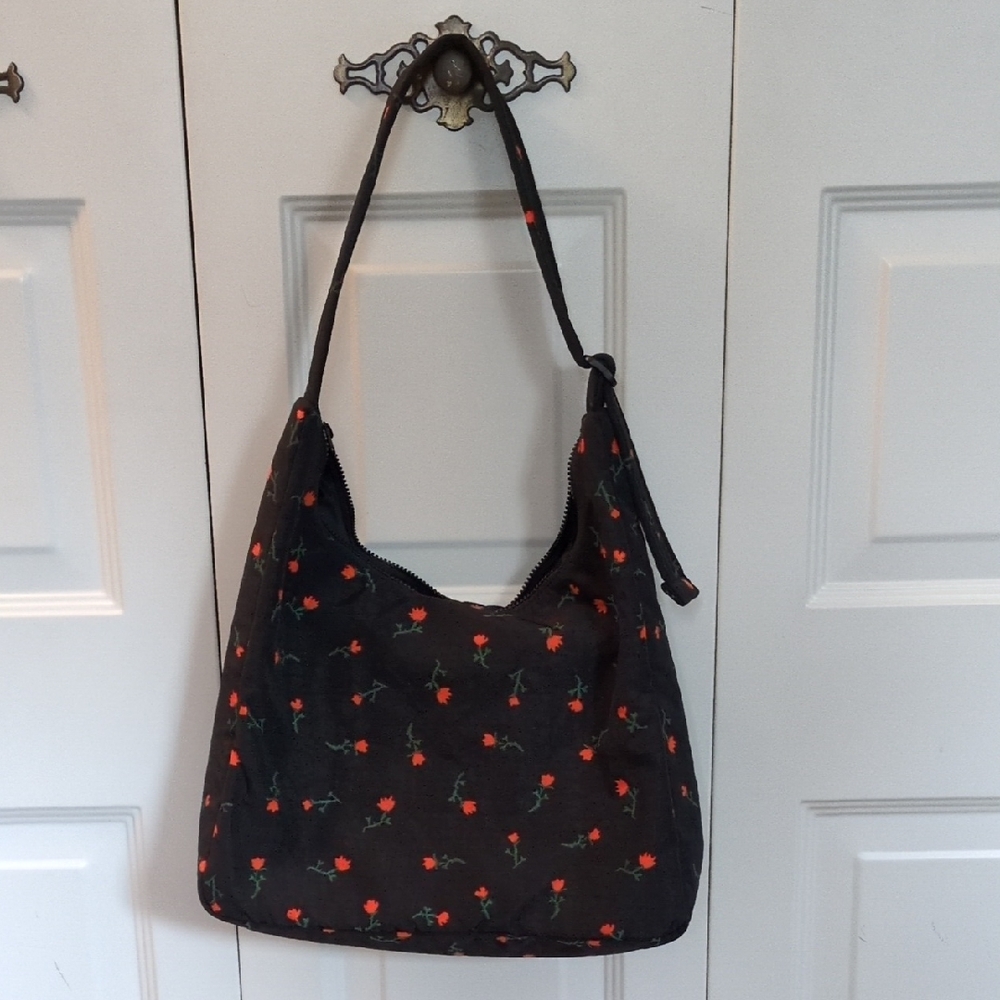 BAGGU Painted Wildflower Shoulder Bag